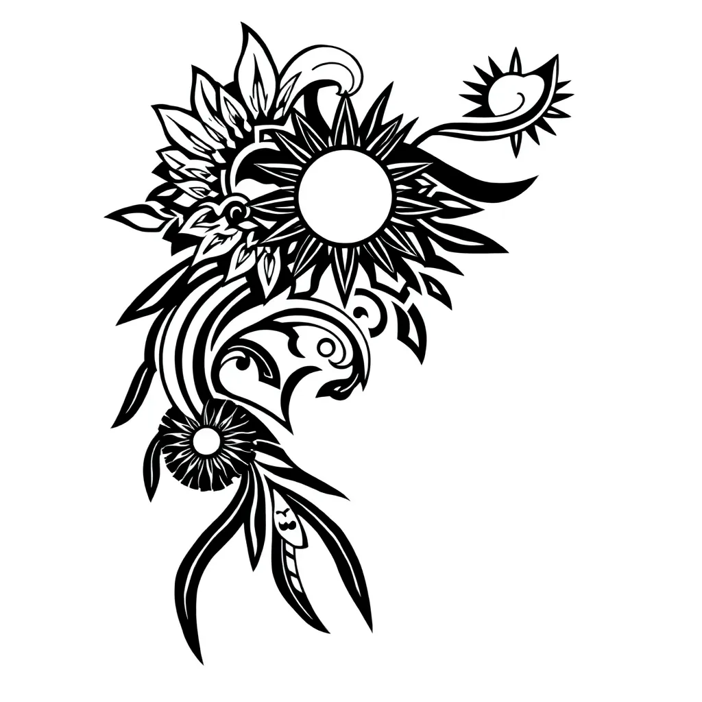 Tribal-inspiriert Tribal Tattoo-Design
